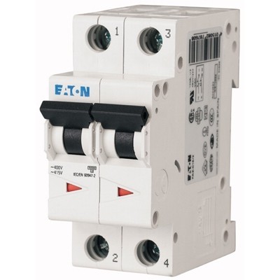 Автоматичний вимикач Eaton PL6-B50/2 2Р 50А тип B 6 кА