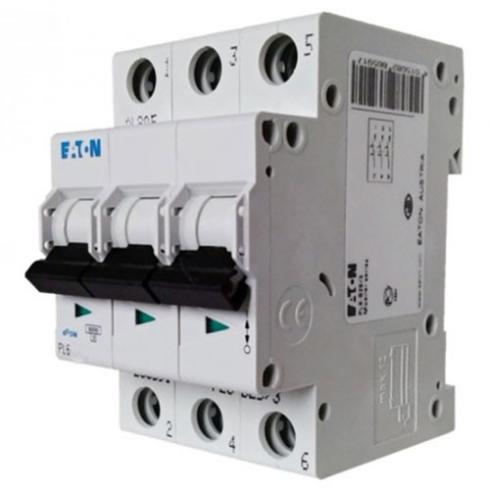 Автоматичний вимикач Eaton PL7-C0,5/3 3Р 0,5А тип C 10 кА