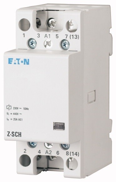 Контактор модульний Eaton Z-SCH230/25-31 25A 3NO+1NC 230V