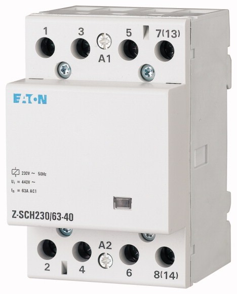Контактор модульний Eaton Z-SCH230/63-31 63A 3NO+1NC 230V