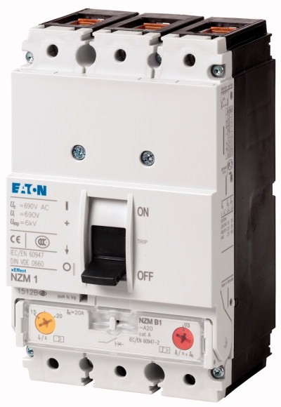 Автоматичний вимикач Eaton NZMH1-A125 125A 100kA